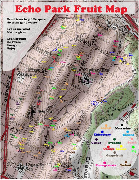 Fallen Fruit Map