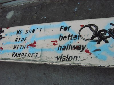 Bench outside Future