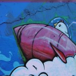 Chicken graffiti by Cache